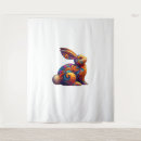 Search for rabbits tapestries Bunny