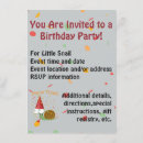 Search for snails invitations Party