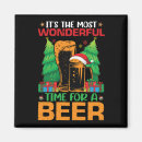 Search for funny beer magnets Xmas