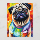 Search for cute pug postcards Puppies
