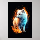 Search for black and white fox posters Foxy