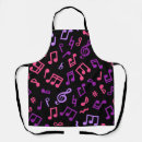 Search for musical notes aprons Rhythm