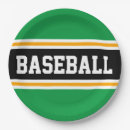 Search for baseball paper plates Sporty
