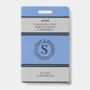 Search for conference id badges Blue