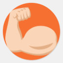 Search for biceps stickers Muscle