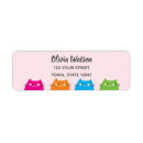 Search for cute cats return address labels For kids