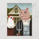 Search for barnyard postcards Hen