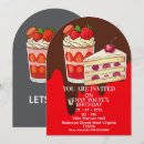 Search for chocolate cake invitations Strawberry