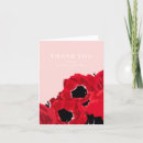 Search for poppy thank you cards Floral