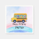 Search for back to school napkins Bus