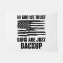 Search for gun doormats America