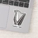 Search for irish music stickers Harp