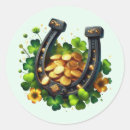 Search for lucky horseshoe stickers Good luck