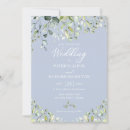 Search for dusty blue bridal shower invitations Chic