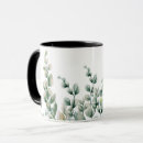 Search for botanical kitchen decor mugs Eucalyptus