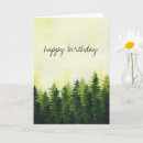 Search for forest birthday cards Green