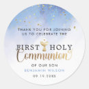 Search for elegant first communion stickers Thank you