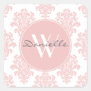 Search for pink damask stickers Girly