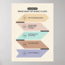 Search for classes posters Music students
