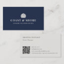 Search for coastal business cards Nautical