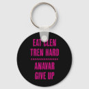 Search for train hard key rings Muscle training