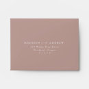 Search for dusty rose envelopes Minimalist