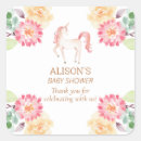 Search for thank you floral square stickers Greenery