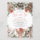 Search for meet the baby invitations Sip and see