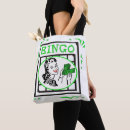 Search for bingo tote bags Green