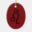 Search for astrology christmas tree decorations Leo