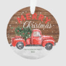 Search for vintage truck decor Red and green