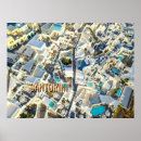 Search for santorini posters Blue
