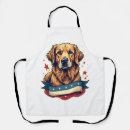 Search for golden retriever aprons Dog