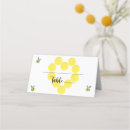 Search for bee place cards Yellow
