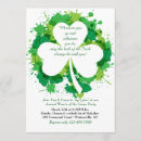 Search for st patricks day dinner party invitations Clover