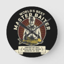 Search for funny fishing clocks Humour