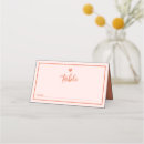 Search for retro wedding place cards 70s