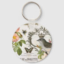 Search for beautiful floral rounded key rings Butterfly