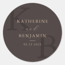 Search for brown monogram stickers Modern