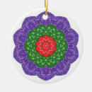 Search for kaleidoscope christmas tree decorations Red