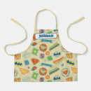 Search for batman comic aprons Super hero pattern