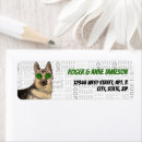 Search for german shepherds return address labels Gsd