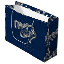 Search for blue and silver gift bags Merry christmas