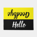 Search for hello doormats Goodbye