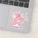 Search for pink cartoon cat stickers Animal