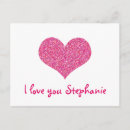 Search for i love names postcards Heart