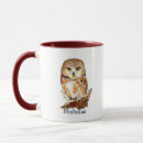 Search for cute owls art mugs Nature