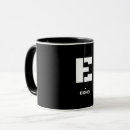 Search for e mugs Typography