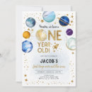 Search for outer space birthday invitations Rocket ship