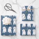 Search for bichon frise wrapping paper Pets